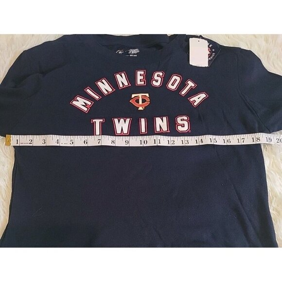 Womens XS Minnesota Twins Campus LIfestyle Long Sleeved Tee Shirt Official MLB - Picture 13 of 14